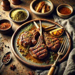 Za’atar-Spiced Lamb Chops