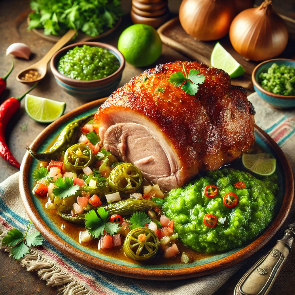 Zesty Boston Butt with Fresh Salsa Verde