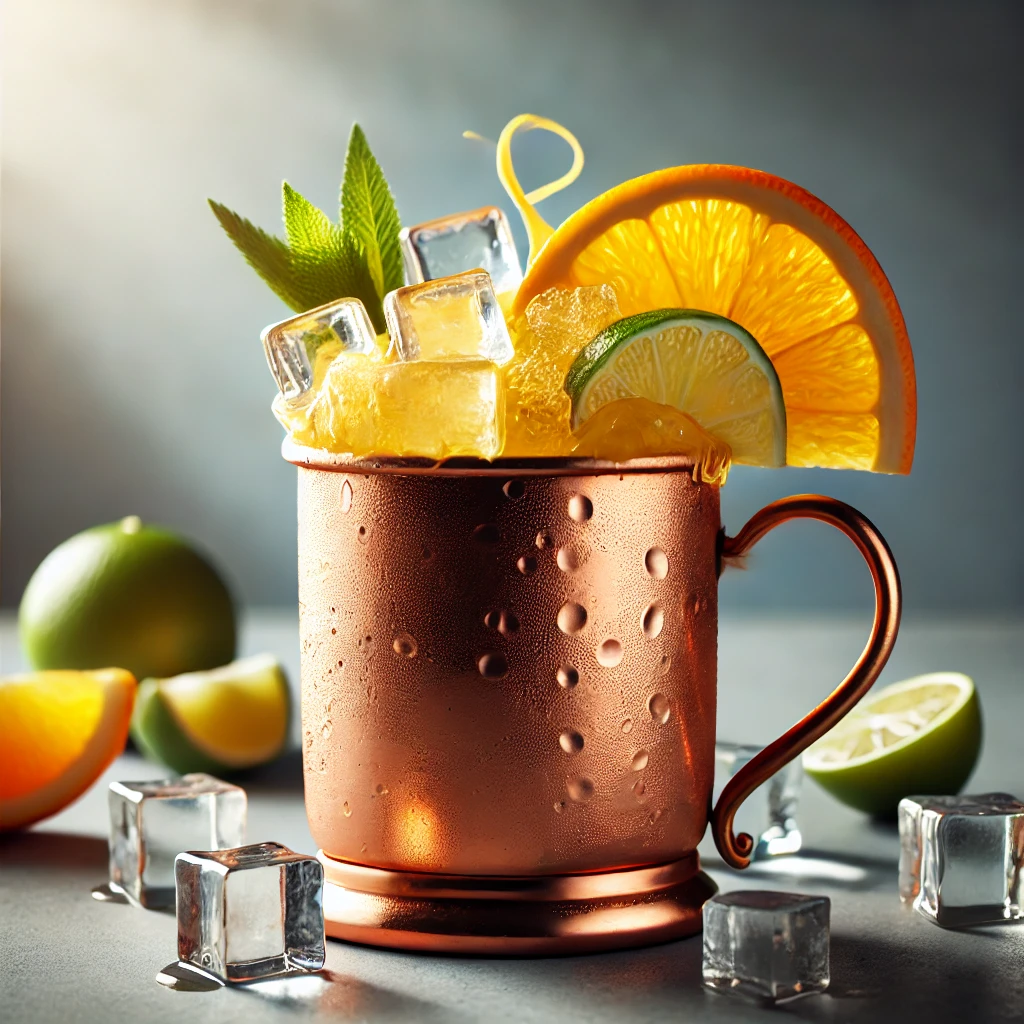 Zesty Ginger Twist: The Mule Driver